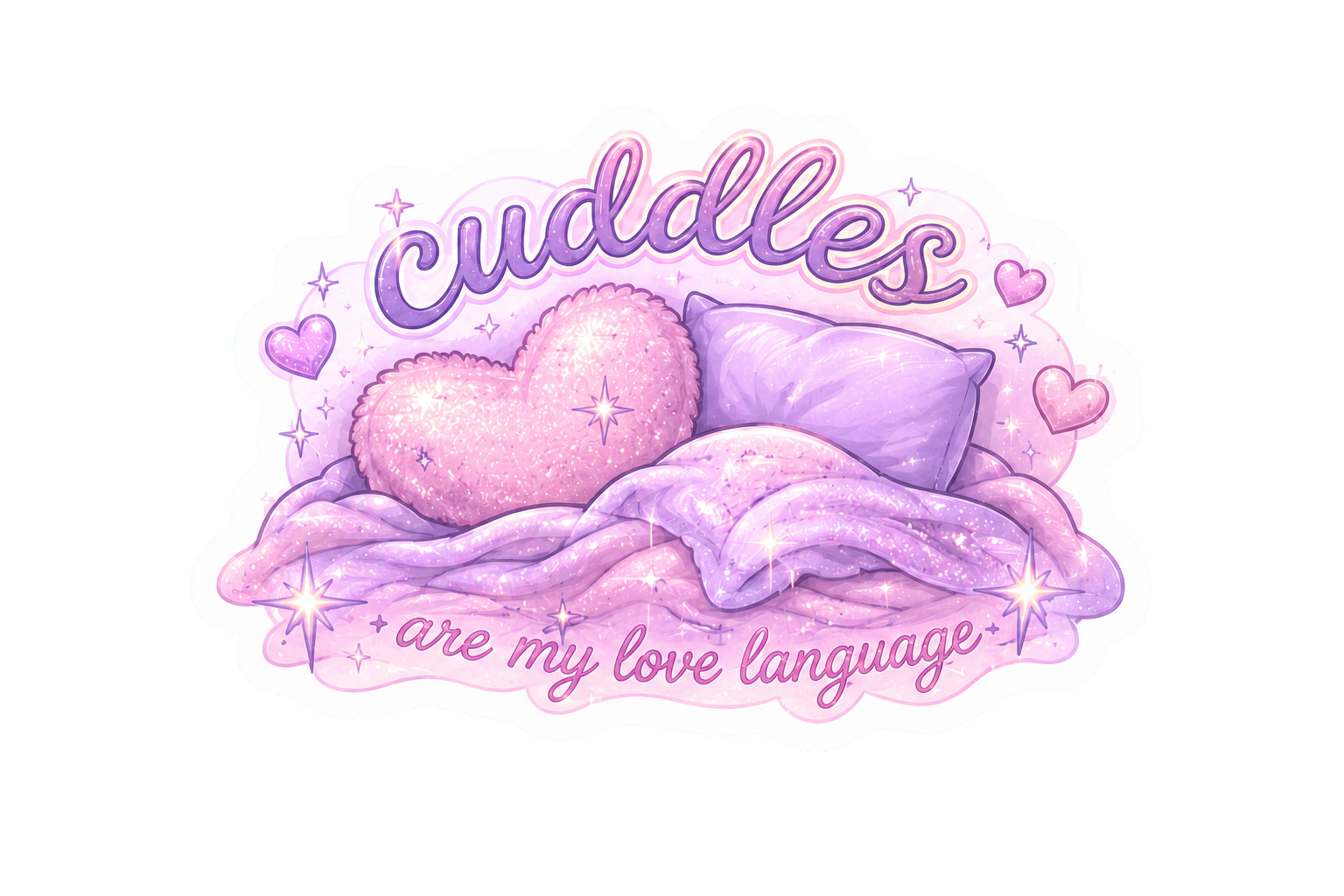 Cuddles are my love language